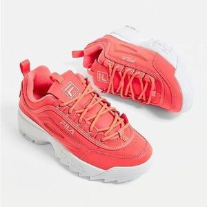 Fila pink/red shift sneakers
